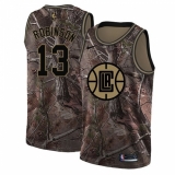 Youth Nike Los Angeles Clippers #13 Jerome Robinson Swingman Camo Realtree Collection NBA Jersey