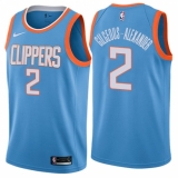 Youth Nike Los Angeles Clippers #2 Shai Gilgeous-Alexander Swingman Blue NBA Jersey - City Edition