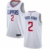 Women's Nike Los Angeles Clippers #2 Shai Gilgeous-Alexander Authentic White NBA Jersey - Association Edition