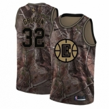 Youth Nike Los Angeles Clippers #32 Blake Griffin Swingman Camo Realtree Collection NBA Jersey