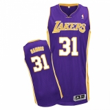 Youth Adidas Los Angeles Lakers #31 Kurt Rambis Authentic Purple Road NBA Jersey