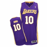 Youth Adidas Los Angeles Lakers #10 Tyler Ennis Authentic Purple Road NBA Jersey
