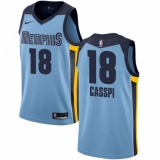 Youth Nike Memphis Grizzlies #18 Omri Casspi Swingman Light Blue NBA Jersey Statement Edition