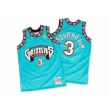 Men's Adidas Memphis Grizzlies #3 Shareef Abdur-Rahim Swingman Green Hardwood Classics Throwback NBA Jersey