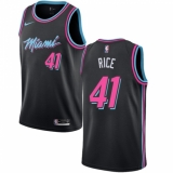 Men's Nike Miami Heat #41 Glen Rice Swingman Black NBA Jersey - City Edition