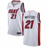 Women's Nike Miami Heat #21 Hassan Whiteside Swingman NBA Jersey - Association Edition