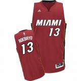 Men's Nike Miami Heat #13 Edrice Adebayo Swingman Red NBA Jersey Statement Edition