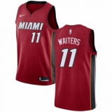 Youth Nike Miami Heat #11 Dion Waiters Authentic Red NBA Jersey Statement Edition