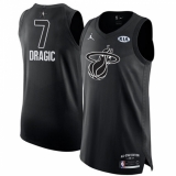 Men's Nike Miami Heat #7 Goran Dragic Authentic Black 2018 All-Star Game NBA Jersey