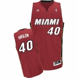Women's Adidas Miami Heat #40 Udonis Haslem Swingman Red Alternate NBA Jersey