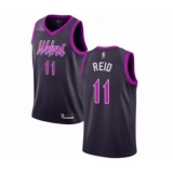 Youth Minnesota Timberwolves #11 Naz Reid Swingman Purple Basketball Jersey - City Edition