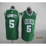 Celtics #5 Kevin Garnett Green Stitched Youth NBA Jersey