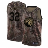 Women's Nike Minnesota Timberwolves #32 Karl-Anthony Towns Swingman Camo Realtree Collection NBA Jersey