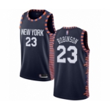 Women's New York Knicks #23 Mitchell Robinson Swingman Navy Blue Basketball Jersey - 2018 19 City Edition