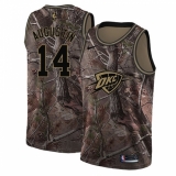 Men's Nike Oklahoma City Thunder #14 D.J. Augustin Swingman Camo Realtree Collection NBA Jersey