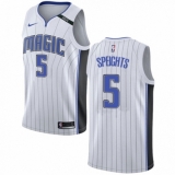 Men's Nike Orlando Magic #5 Marreese Speights Swingman NBA Jersey - Association Edition