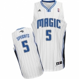 Women's Adidas Orlando Magic #5 Marreese Speights Swingman White Home NBA Jersey