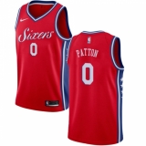 Women's Nike Philadelphia 76ers #0 Justin Patton Swingman Red NBA Jersey Statement Edition