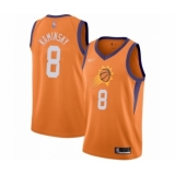 Women's Phoenix Suns #8 Frank Kaminsky Swingman Orange Finished Basketball Jersey - Statement Edition
