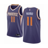 Youth Phoenix Suns #11 Ricky Rubio Swingman Purple Basketball Jersey - Icon Edition