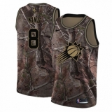Men's Nike Phoenix Suns #8 George King Swingman Camo Realtree Collection NBA Jersey