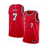 Women's Portland Trail Blazers #7 Brandon Roy Swingman Red Hardwood Classics Basketball Jersey