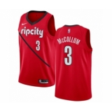 Youth Nike Portland Trail Blazers #3 C.J. McCollum Red Swingman Jersey - Earned Edition