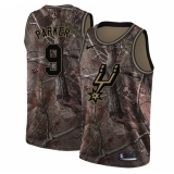 Youth Nike San Antonio Spurs #9 Tony Parker Swingman Camo Realtree Collection NBA Jersey