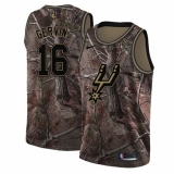 Women's Nike San Antonio Spurs #16 Pau Gasol Swingman Camo Realtree Collection NBA Jersey