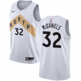 Youth Nike Toronto Raptors #32 KJ McDaniels Swingman White NBA Jersey - City Edition
