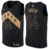 Youth Nike Toronto Raptors #14 Danny Green Swingman Black NBA Jersey - City Edition
