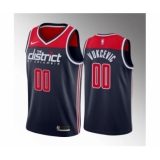 Men's Washington Wizards #00 Tristan Vukcevic Navy 2023 Draft Statement Edition Stitched Jersey