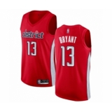 Women's Washington Wizards #13 Thomas Bryant Red Swingman Jersey - Earned Edition
