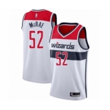 Men's Washington Wizards #52 Jordan McRae Authentic White Basketball Jersey - Association Edition