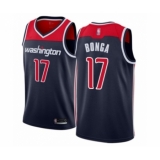 Women's Washington Wizards #17 Isaac Bonga Swingman Navy Blue Basketball Jersey Statement Edition
