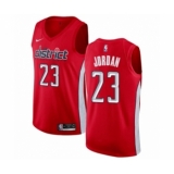 Women's Nike Washington Wizards #23 Michael Jordan Red Swingman Jersey - Earned Edition