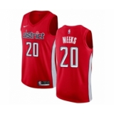 Women's Nike Washington Wizards #20 Jodie Meeks Red Swingman Jersey - Earned Edition