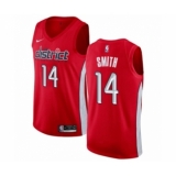 Youth Nike Washington Wizards #14 Jason Smith Red Swingman Jersey - Earned Edition