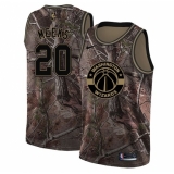 Youth Nike Washington Wizards #20 Jodie Meeks Swingman Camo Realtree Collection NBA Jersey
