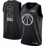 Youth Nike Jordan Washington Wizards #2 John Wall Swingman Black 2018 All-Star Game NBA Jersey