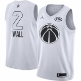 Youth Nike Jordan Washington Wizards #2 John Wall Swingman White 2018 All-Star Game NBA Jersey