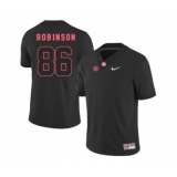 Alabama Crimson Tide 86 A'Shawn Robinson Black College Football Jersey