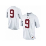 Alabama Crimson Tide 9# Amari Cooper White College Football Nike NCAA Jerseys