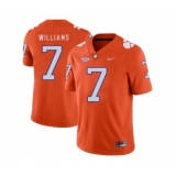 Clemson Tigers 7 Mike Williams Orange Nike College Football Jersey