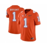 Clemson Tigers 1 Martavis Bryant Orange With Diamond Logo College Football Jersey