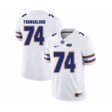 Florida Gators 74 Jack Youngblood White College Football Jersey