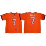 Tigers #7 Austin Bryant Orange Limited Stitched NCAA Jersey