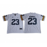 Michigan Wolverines 23 Tyree Kinnel White College Football Jersey