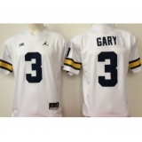 Michigan Wolverines 3 Rashan Gary White College Football Jersey