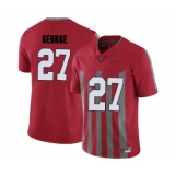 Ohio State Buckeyes 27 Eddie George Red Elite College Football Jersey